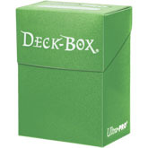 Ultra Pro Solid Light Green Deck Box